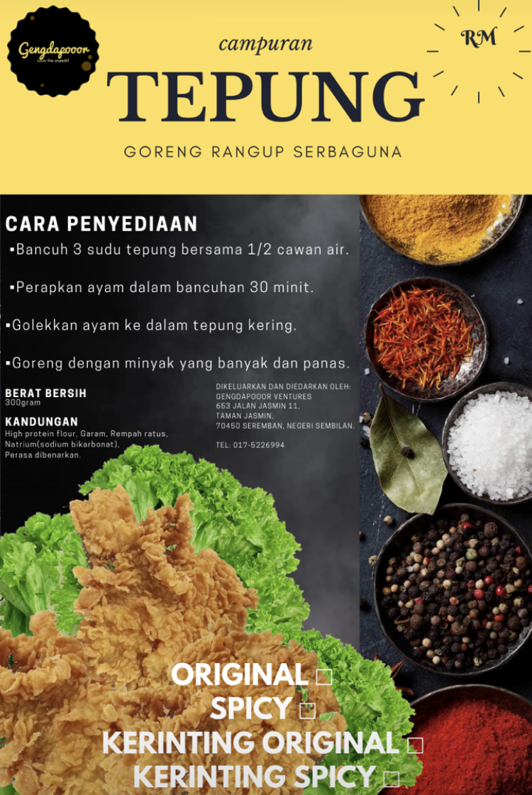 Tepung KITING serbaguna gengdapooor