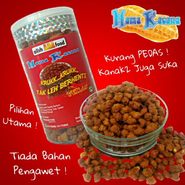 KACANG SALUT PELBAGAI PERISA MAMA KACANG